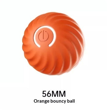 PetVibe™ Heavy-Duty Textured Rubber Fetch Ball for dogs, featuring a durable design with textured surface to promote dental health.