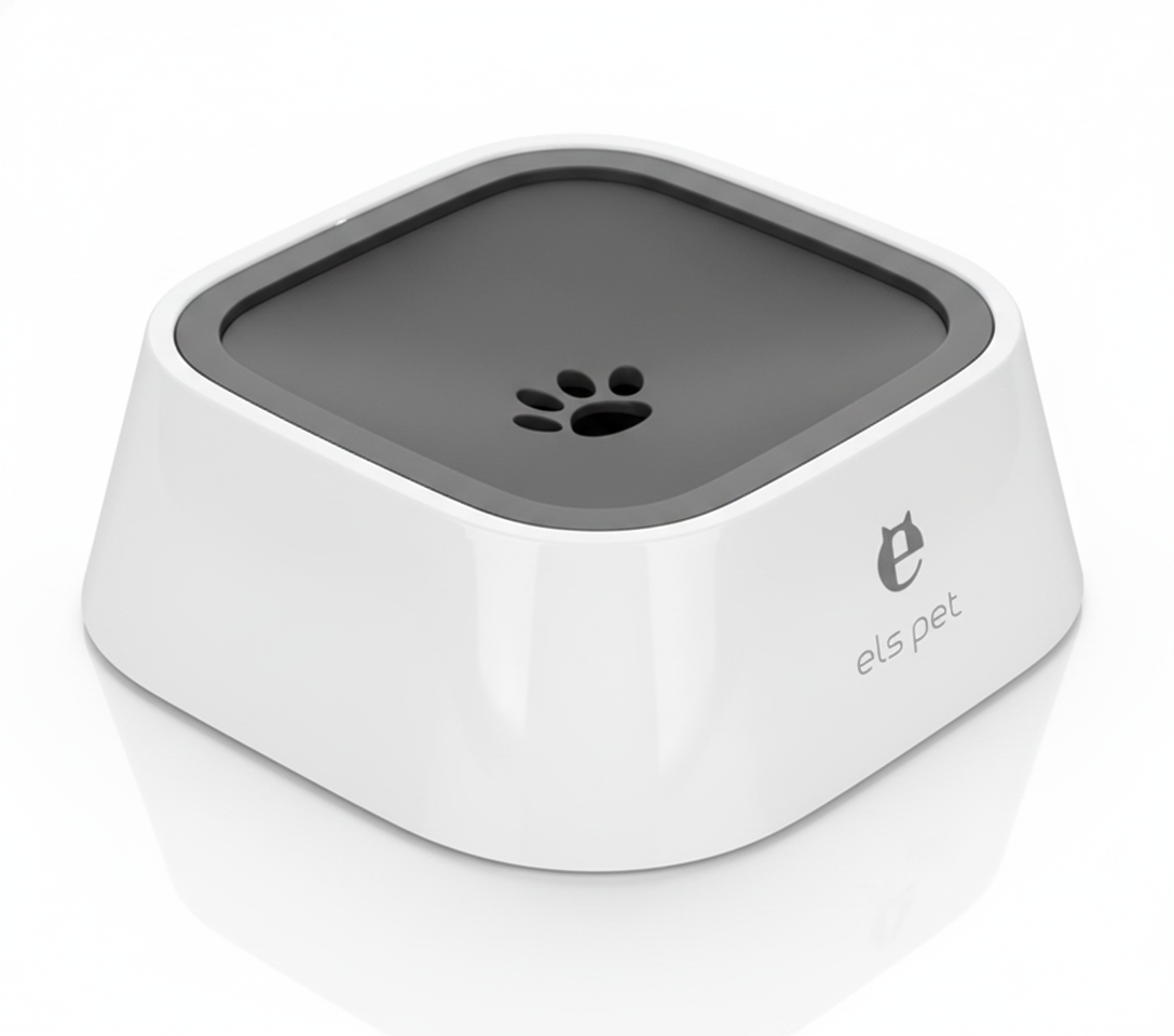 PetVibe™ Anti-Spill Floating Dog Bowl: Splash-Free Water Feeder