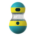 PetVibe™ Smart Tumbler Food Dispenser for pets, featuring an interactive puzzle and slow feeder design with colorful plastic components.